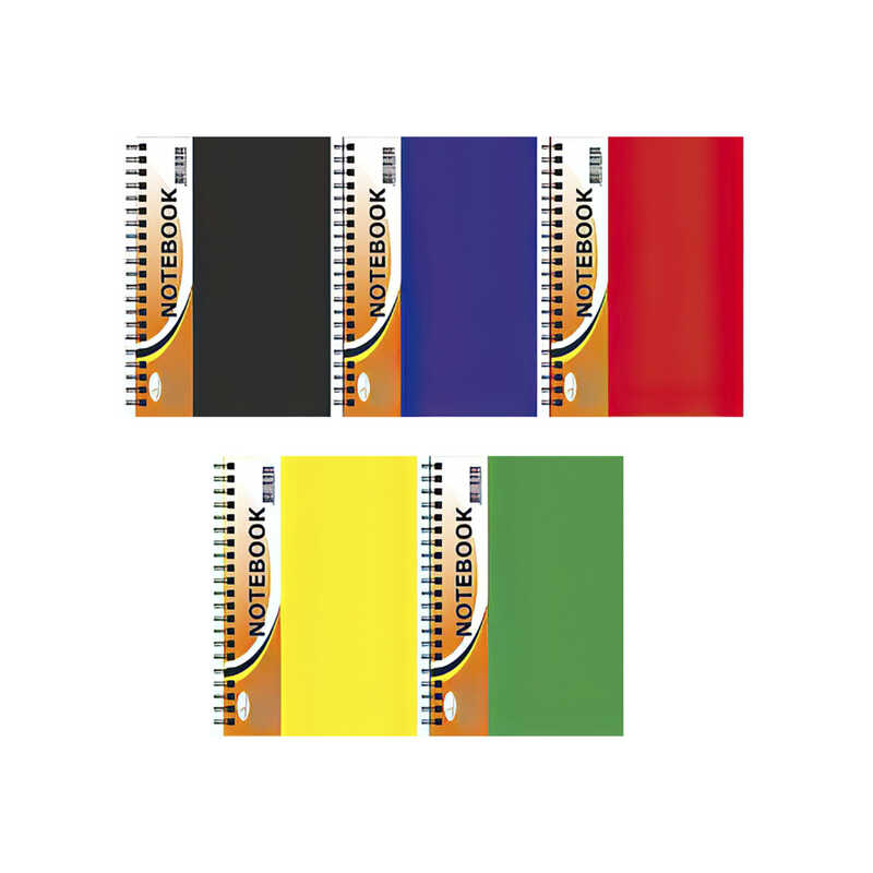 гр Блокнот Б-БП5-60 (10) А5, 60арк, пластик, пружина збоку "Апельсин" ВИДАЄТЬСЯ МІКС ВИДІВ