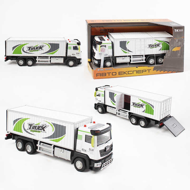 Спецтехніка TK-65085 (36) "Авто Експерт", металопластик, 1:40, звук, світло, інерція, рухомі елементи, в коробці