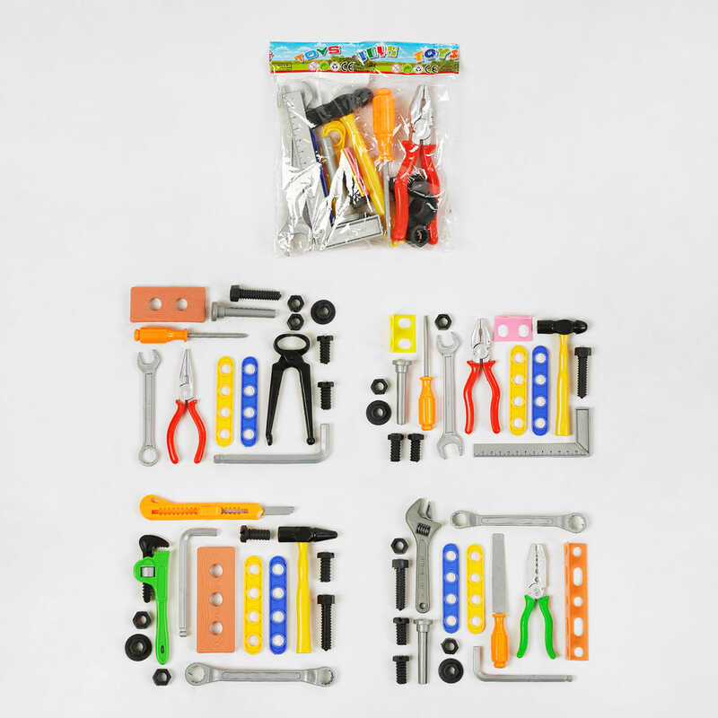 Набір інструментів 99314-2 (480/2) 4 види, 9 елементів, у пакеті, ВИДАЄТЬСЯ ТІЛЬКИ МІКС ВИДІВ