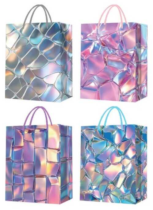 Пакет подарунковий C 75665 (480) ВИДАЄТЬСЯ ТІЛЬКИ МІКС ВИДІВ