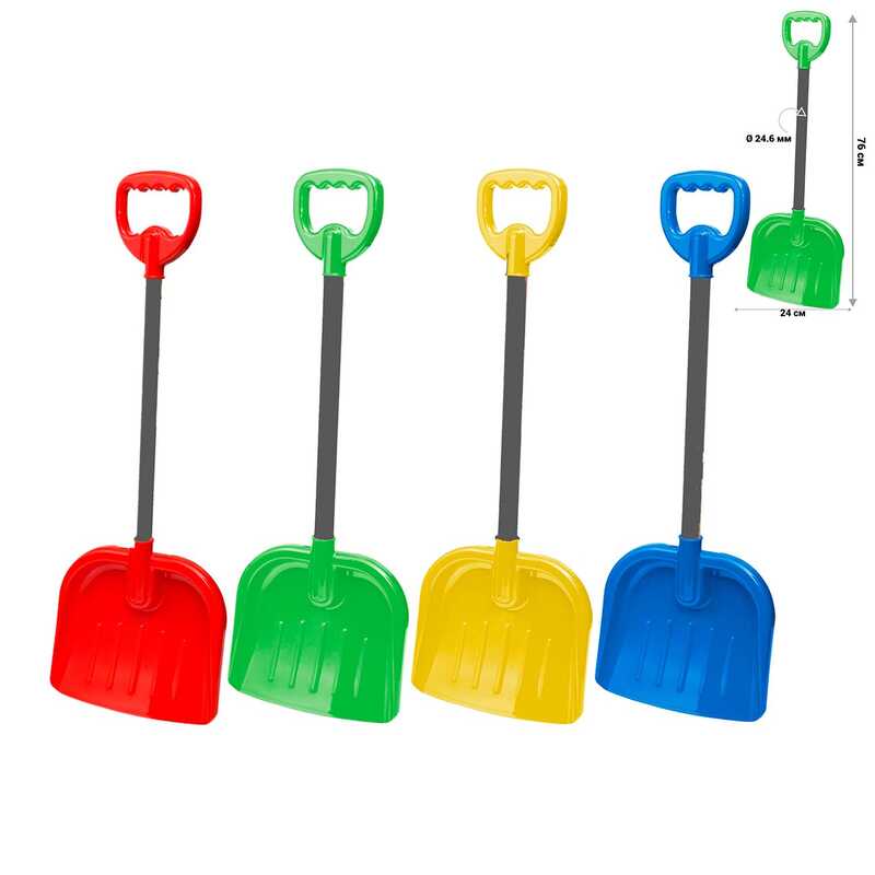 гр Лопата №4 з довгою дерев’яною ручкою 0156 (18) "Bamsic", 79 см, ВИДАЄТЬСЯ МІКС ВИДІВ