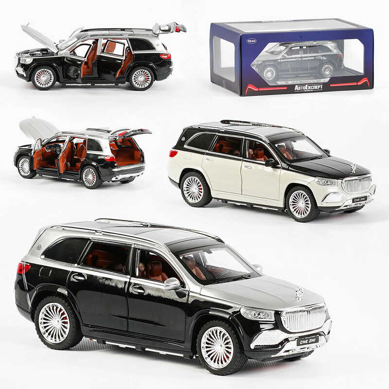 Машина металопластик GT - 0311 (24) Авто Експерт Преміум", 2 кольори, 1:24, звук, світло, інерція, відчиняються двері, багажник, капот, у коробці, ВИДАЄТЬСЯ ТІЛЬКИ МІКС ВИДІВ