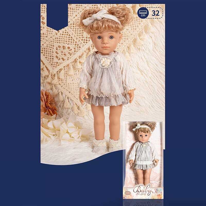 Лялька 8824-1 (36/2) висота 32 см, знімний одяг, прошите волосся, в коробці