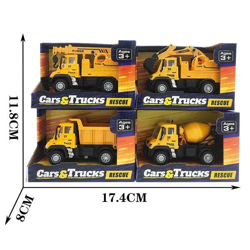 Спецтехніка 998-62 E (96/2) 4 види, в коробці, ВИДАЄТЬСЯ ТІЛЬКИ МІКС ВИДІВ