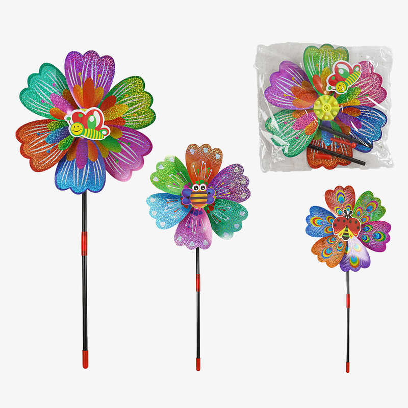 Вітрячок C 70499 (400) діаметр 24 см, в пакеті, ВИДАЄТЬСЯ ТІЛЬКИ МІКС ВИДІВ