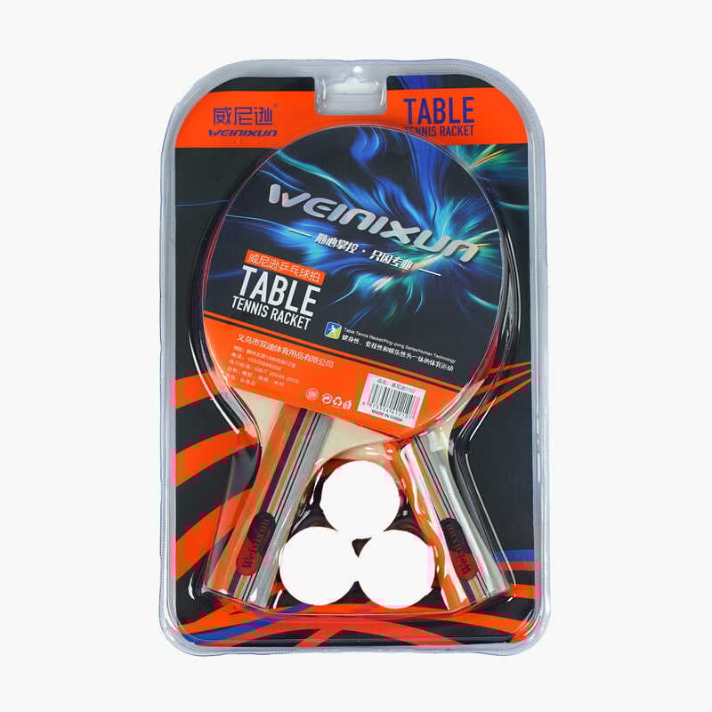 Набір ракеток для пінг-понгу C 65309 (40) 2 ракетки, 3 м'ячики, в слюді