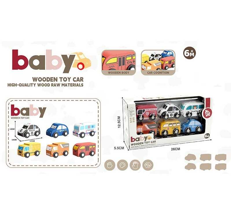 Набір машин YE 032 (36)  в коробці