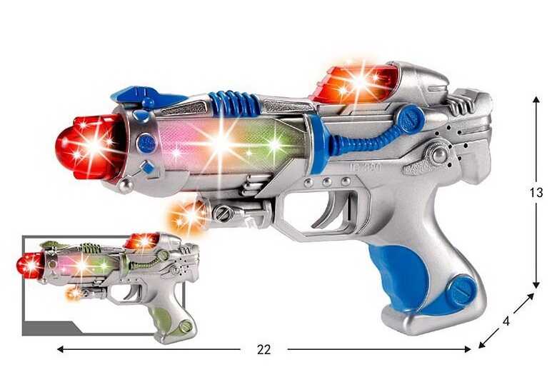 Пістолет JD 380 (180/2) 2 види, підсвічування, звуки, у пакеті