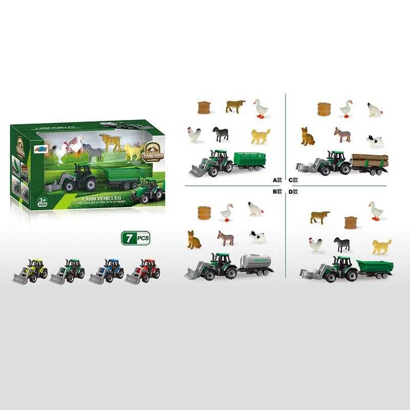 Трактор 5279-100 (72/2) в коробці, ВИДАЄТЬСЯ ТІЛЬКИ МІКС ВИДІВ