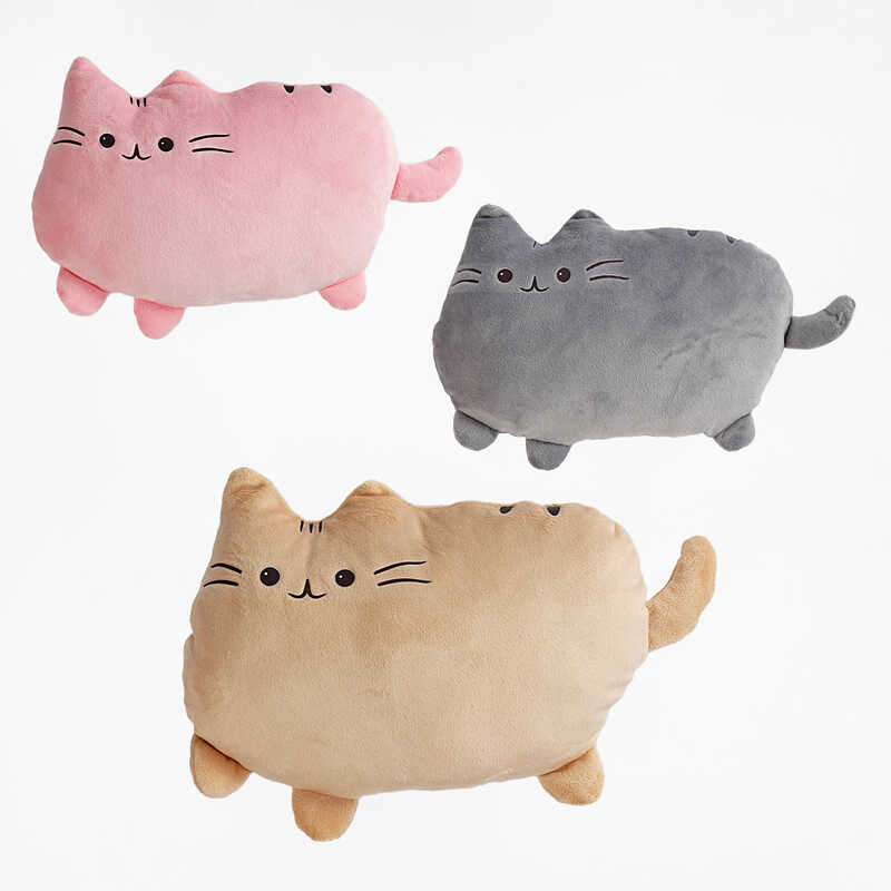 гр М’яка іграшка "Кіт-Пушин" П26842 (1) 3 кольори, довжина 25см, ВИДАЄТЬСЯ МІКС ВИДІВ