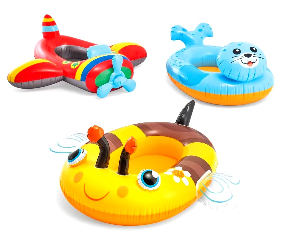 «Intex Дитячий надувний пліт 59380 NP , 3 види, 100х97см, від 3-х років