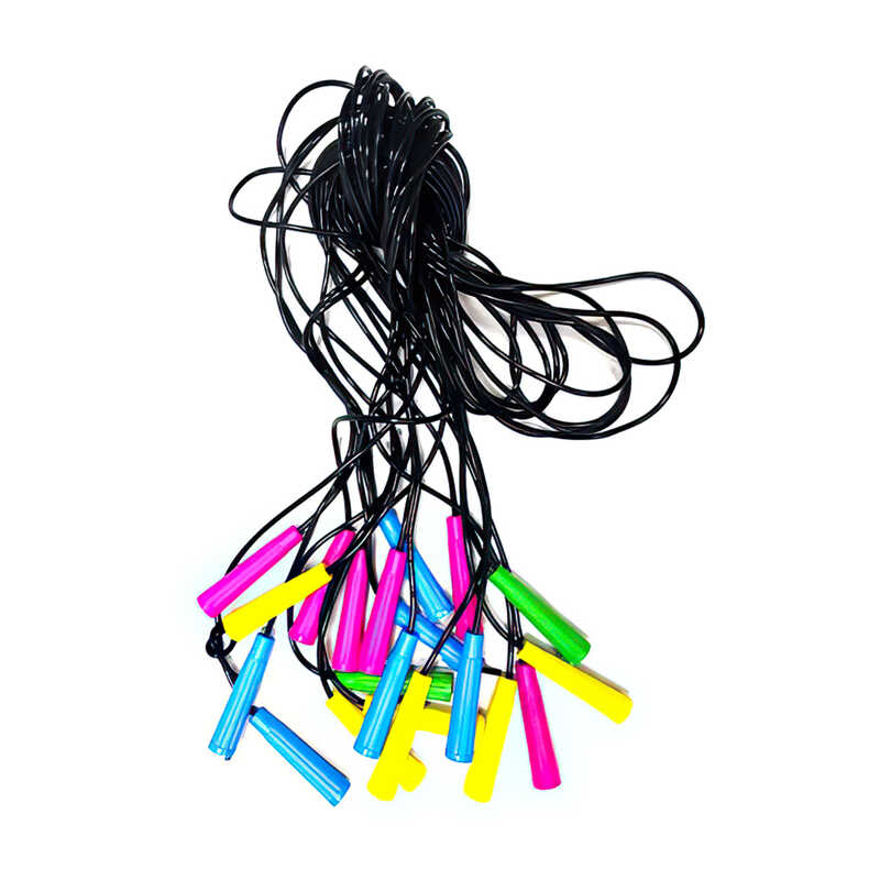 гр Іграшка дитяча "Скакалка №5 чорна", диаметр 5 мм 2,60 см арт 035/13 (10) ЦІНА ЗА ЗВ’ЯЗКУ, У ЗВ’ЯЗЦІ 10 ШТ "BAMSIC"