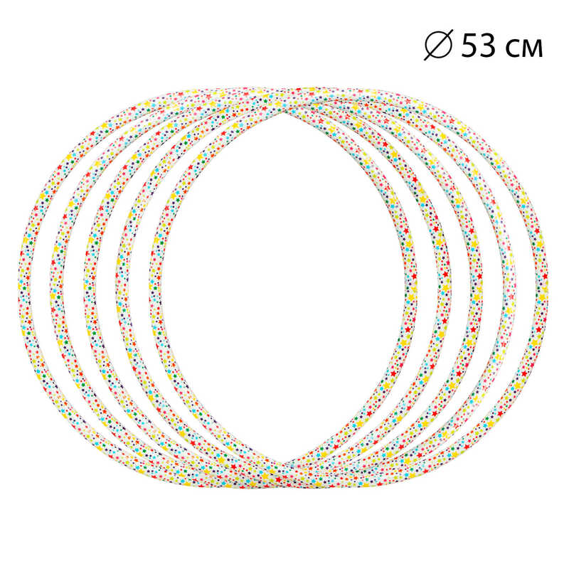 гр Обруч "Зіронька №0" 0185 ЦІНА ЗА 10 ШТУК В УПАКОВЦІ (1) "Bamsic"