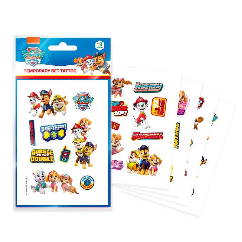 гр Набір дитячих тимчасових татуювань "Paw Patrol" 200435 (50) "DoDo"