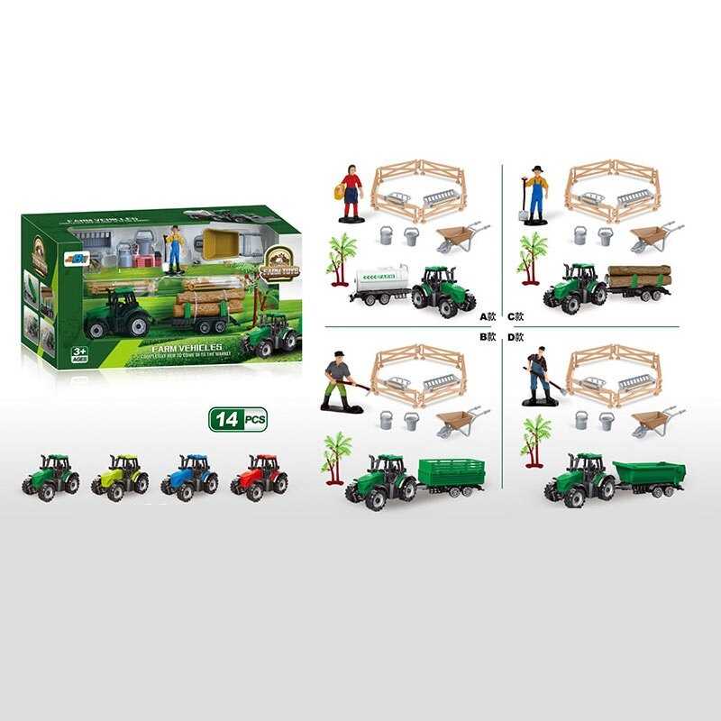 Трактор 5279-101 (72/2) в коробці, ВИДАЄТЬСЯ ТІЛЬКИ МІКС ВИДІВ