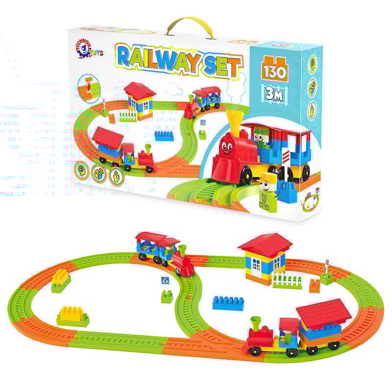 гр Конструктор "Термінал 2" 1240 (4) "Technok Toys" 121 деталь, в коробці