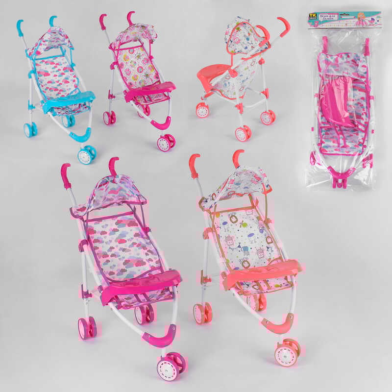 Візок для ляльок ТК - 2025 (24) "TK Group", 4 види, ВИДАЄТЬСЯ ТІЛЬКИ МІКС ВИДІВ