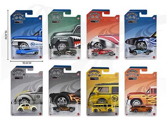 Машинка 8801 G (480/2) на листі, ВИДАЄТЬСЯ ТІЛЬКИ МІКС ВИДІВ