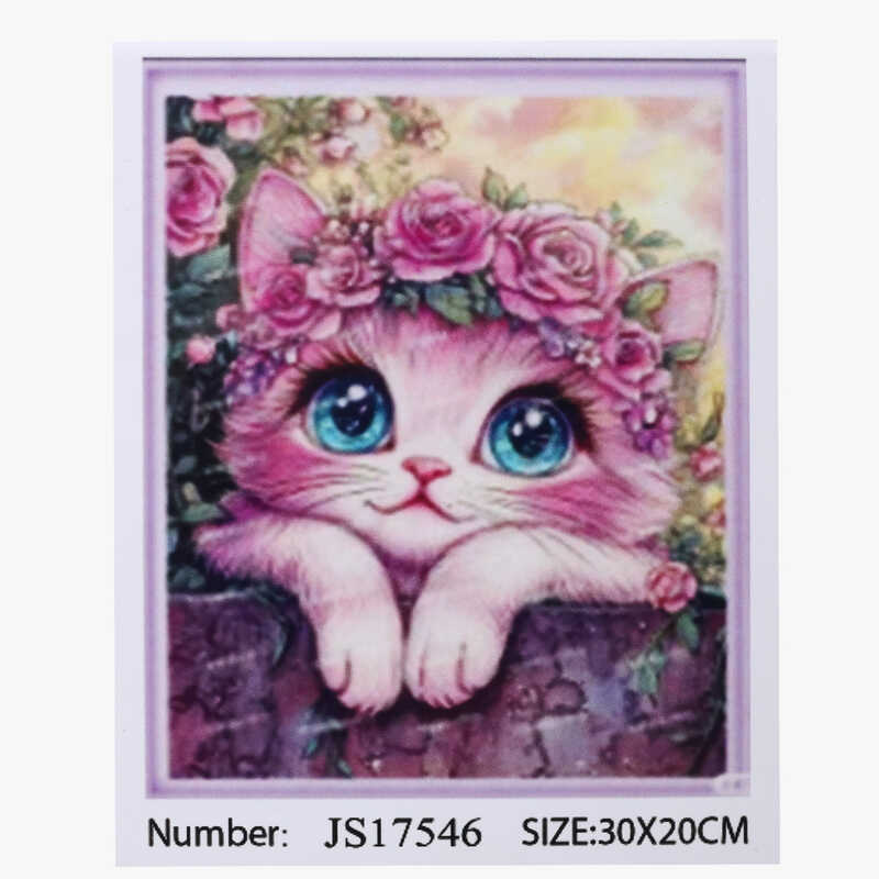 Алмазна мозаїка JS 17546 (50) "TK Group", 20х30 см, в коробці