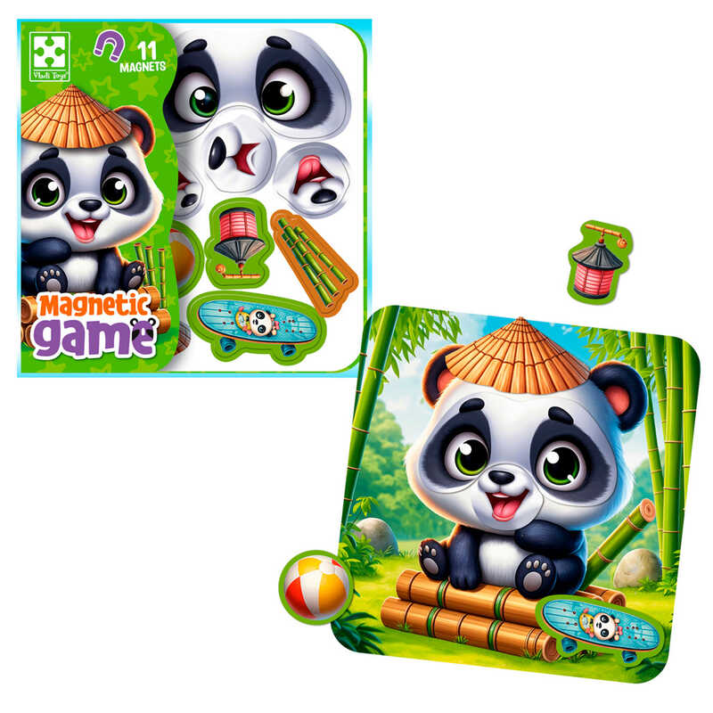 гр Магнітна гра "Емоції Пандочки" VT3220-06 (20) "Vladi Toys"