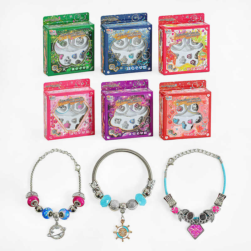 гр Браслет "Зірковий стиль" 40869 (36/2) "4FUN Game Club", 6 видів, ВИДАЄТЬСЯ ТІЛЬКИ МІКС ВИДІВ