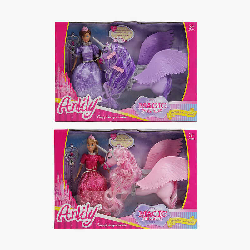 Лялька 99129 (24/2) 2 види, пегас, в коробці