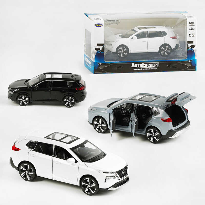 Машинка TK - 10415 (48/2) "Авто Експерт", 3 кольори, металопластик, 1:32, звук, світло, інерція, рухомі елементи, в коробці, ВИДАЄТЬСЯ МІКС ВИДІВ