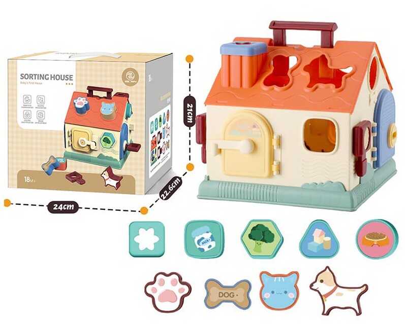 Логічний будиночок A 001 (24/2) в коробці