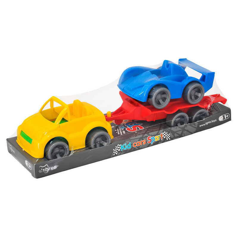 гр Набір авто "Kid cars Sport" 3 ел. на планшетці (кабріолет+гонка) 39824 (30) "Tigres"