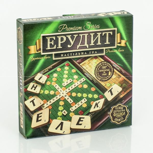 гр Гра настільна вел. "Ерудит PREMIUM" G-ER-U-01 (5) "Danko Toys"