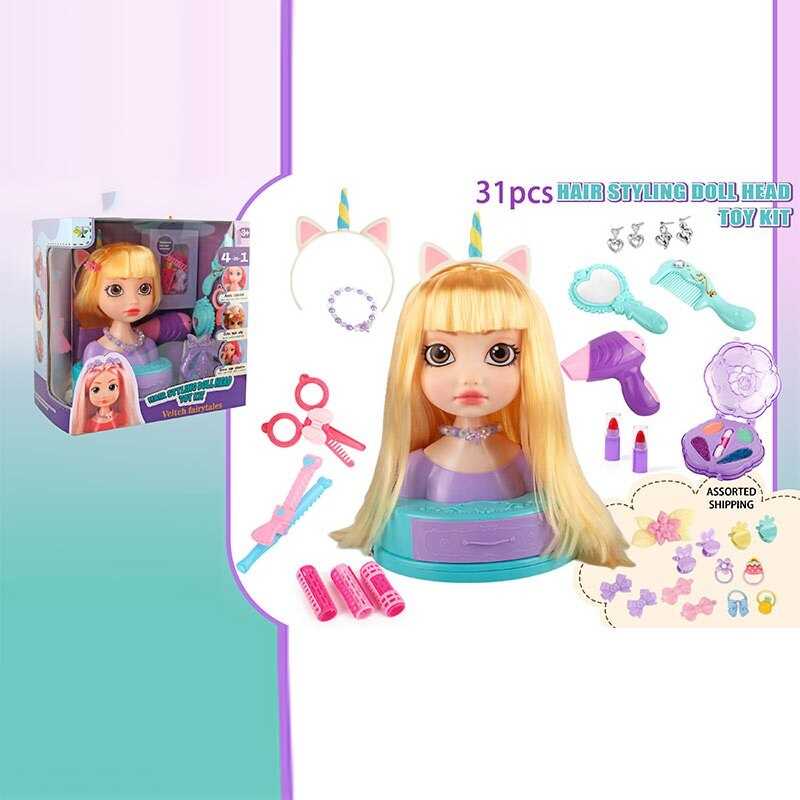 Манекен для зачісок SR 001 (18/2) в коробці