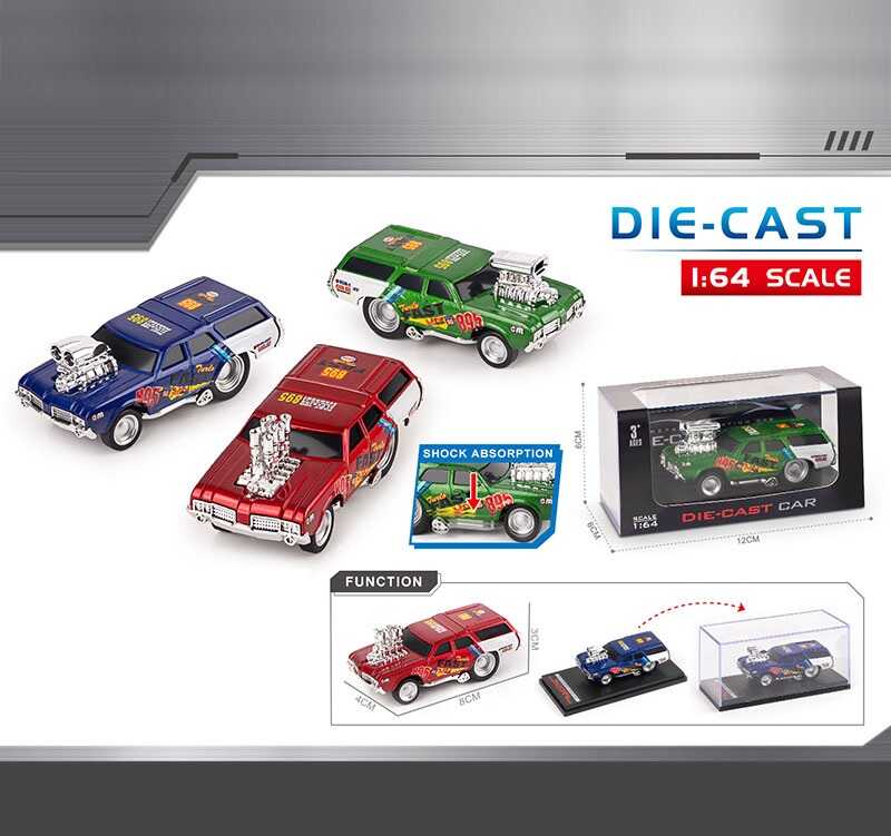 Машинка K 501 A11 (240/4) в коробці, ВИДАЄТЬСЯ ТІЛЬКИ МІКС ВИДІВ