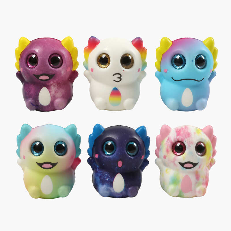 Антистрес-сквіш C 68899 (600) ЦІНА ЗА 1 ШТУКУ, ароматизований, пластикові очі, в пакеті, ВИДАЄТЬСЯ МІКС ВИДІВ