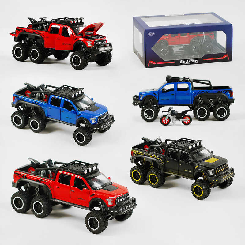 Машинка GT - 02291 (24/2) "Авто Експерт", 3 кольори, металопластик, 1:24, звук, світло, інерція, рухомі елементи, у коробці, ВИДАЄТЬСЯ МІКС ВИДІВ