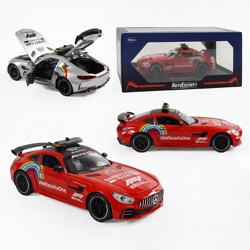 Машинка GT - 29500 (24/2) "Авто Експерт", 2 види, металопластик, 1:24, звук, світло, інерція, відкриваються двері, у коробці, ВИДАЄТЬСЯ МІКС ВИДІВ