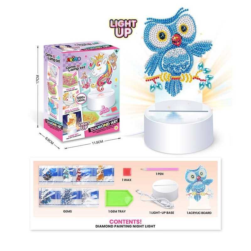 Нічник A 5506 D (120/2) в коробці