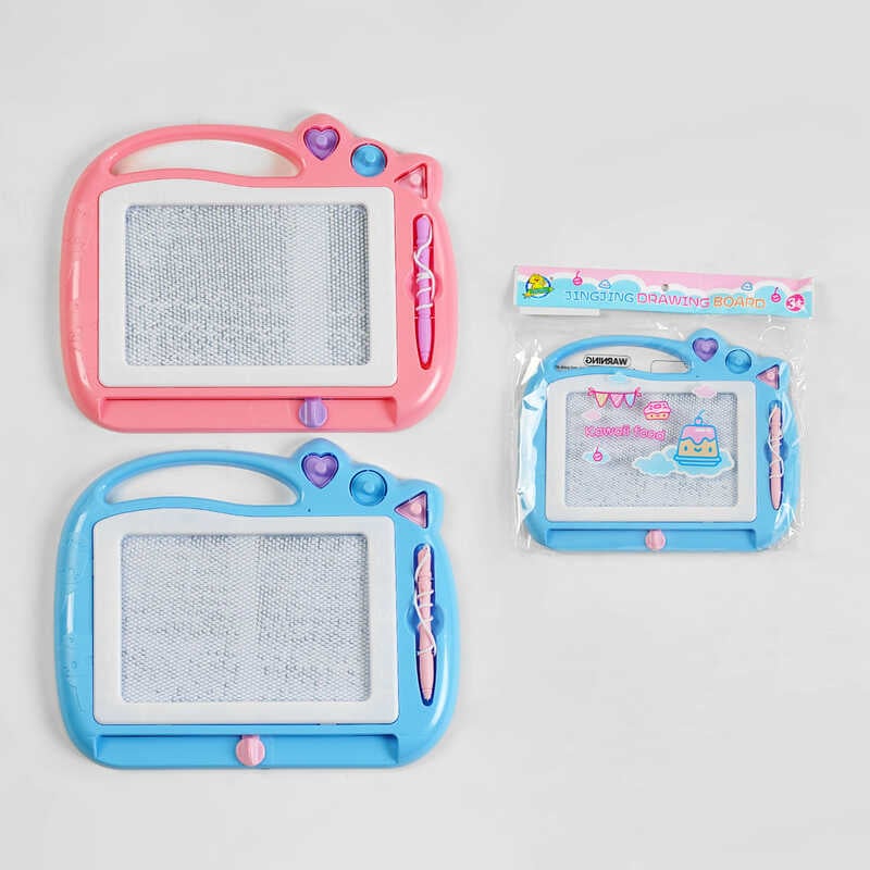 Дошка для малювання C 58357 (96) 2 види, магнітна, 3 штампи, в пакеті