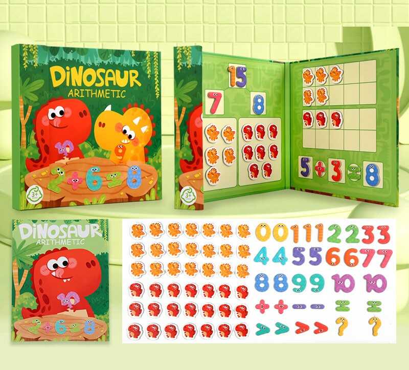 Магнітна гра C 75567 (40) цифри, арифметичні дії, фігурки для лічби, у плівці