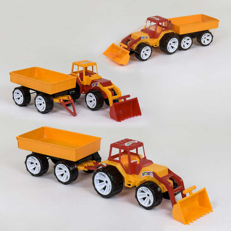 гр Трактор + ківш + причеп 007/2 (4) "BAMSIC"