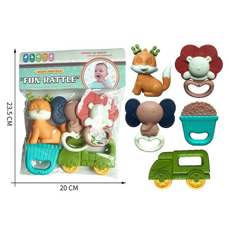 Брязкальце JHD 236 (144/2) 5 штук в пакеті