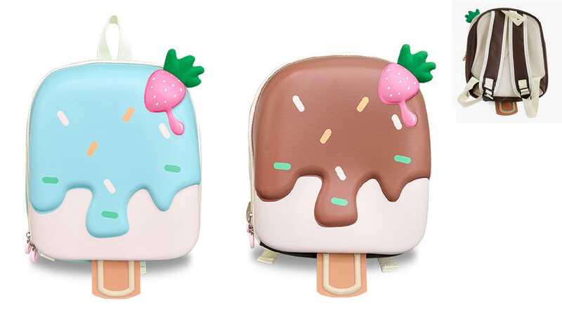 Рюкзак C 66839 (80) “Морозиво”, 2 кольори, висота — 33 см, ВИДАЄТЬСЯ ТІЛЬКИ МІКС ВИДІВ, у пакеті