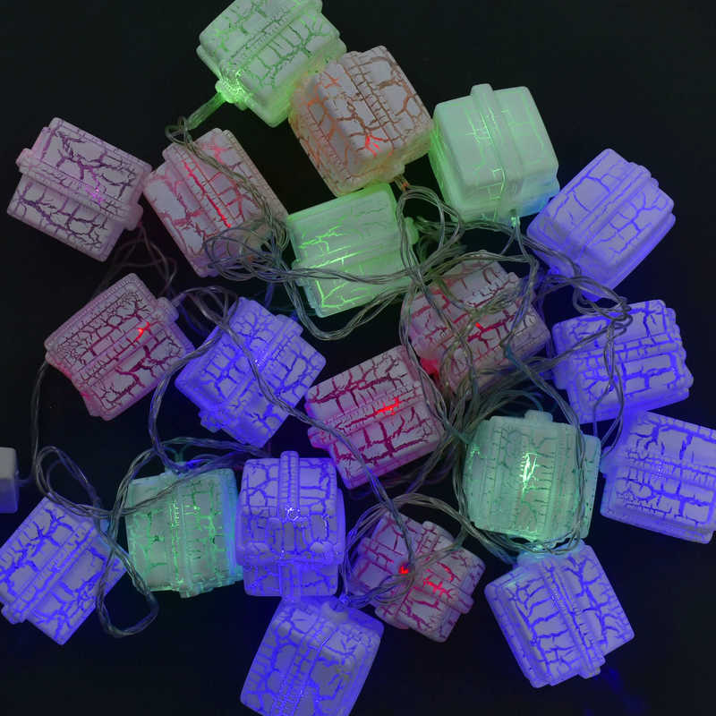 Гірлянда світлодіодна Подарунок С 31304 (50) 20 лампочок, 5 метрів, мультиколор, від мережі 220 В, у пакеті