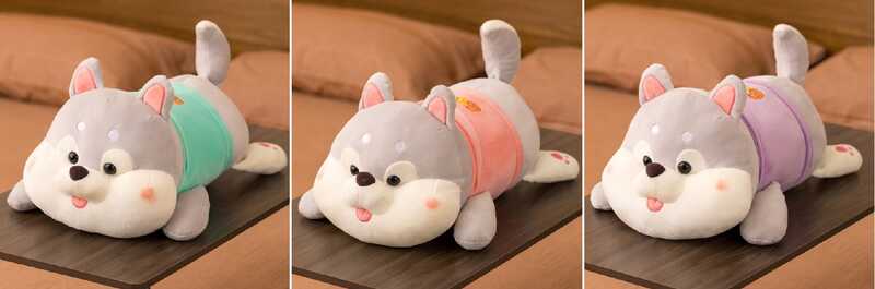 М'яка іграшка М 14674 (20) 3 кольори, цуценя, довжина 59 см ВИДАЄТЬСЯ ТІЛЬКИ МІКС ВИДІВ