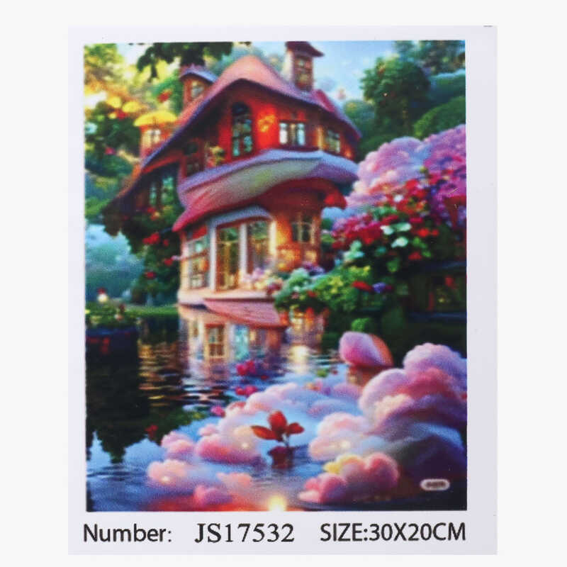 Алмазна мозаїка JS 17532 (50) "TK Group", 20х30 см, в коробці