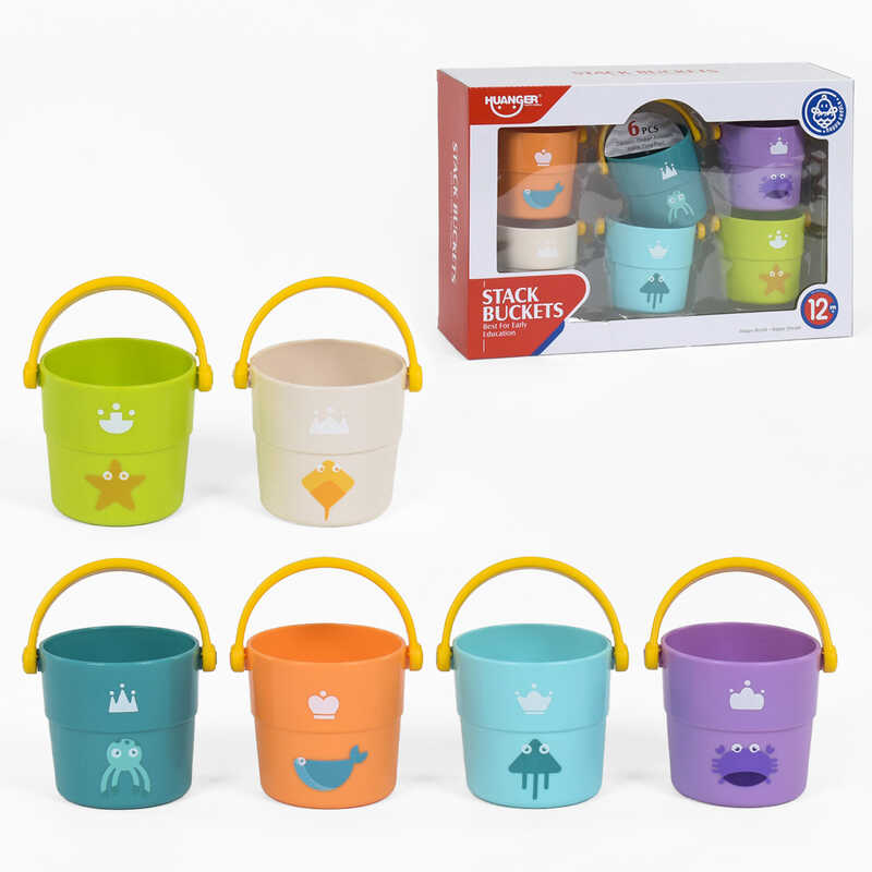 Набір для купання HE 0223 (24) 6 шт, в коробці