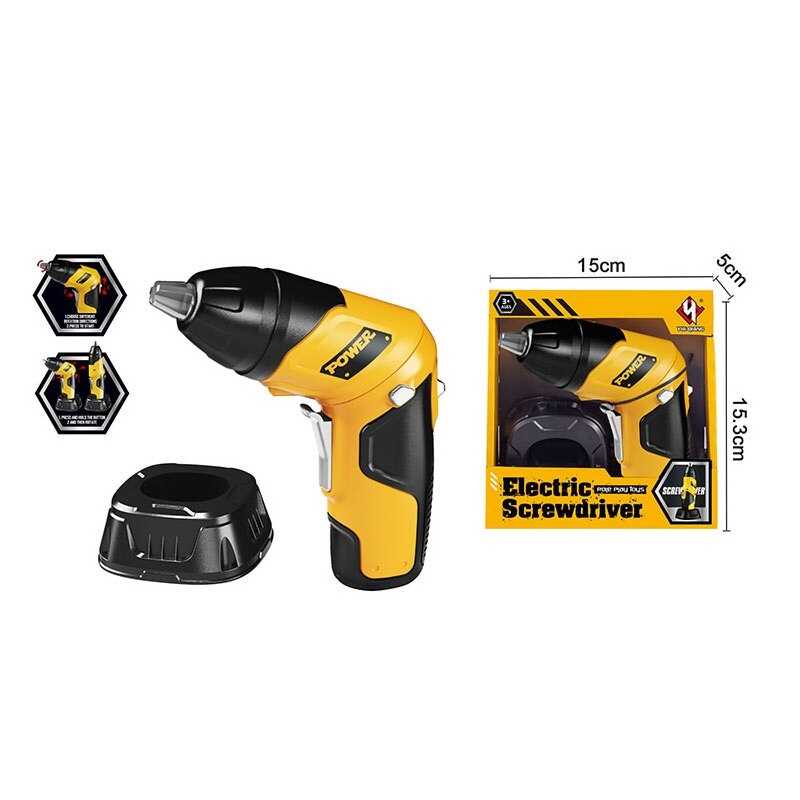 Шуруповерт T 060 (60) автоматичне обертання, підсвічування, режим "реверс", на батарейках, в коробці