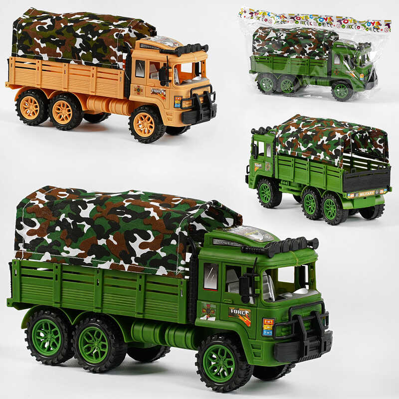 Машина C 79 (72/2) 2 види, військова вантажівка, інерція, в пакеті
