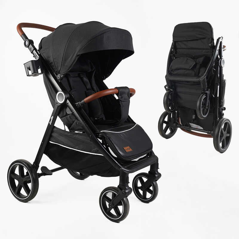 Візок прогулянковий дитячий "JOY" Sevillia S-62892 (1) рама алюмінієва, футкавер, підсклянник, дощовик, в коробці