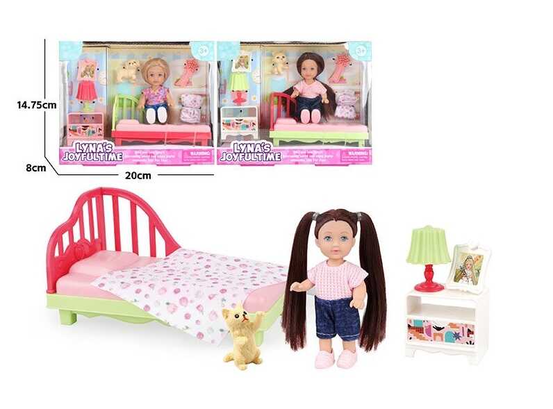 Лялька 3818 (72/2) 2 види, в коробці, ВИДАЄТЬСЯ МІКС