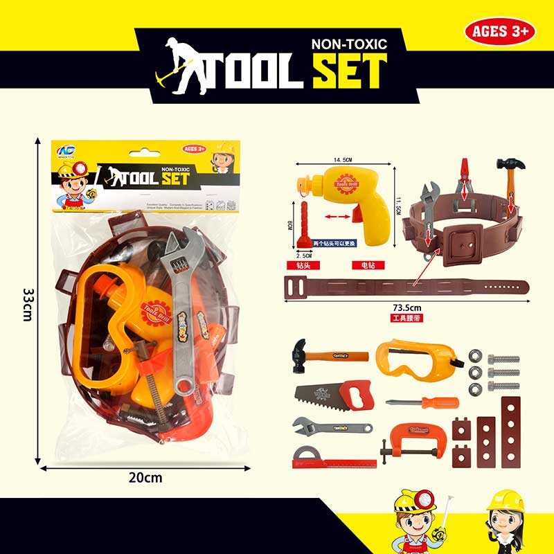 Набір інструментів NH 550 E (72/2) дриль, 11 елементів, у пакеті